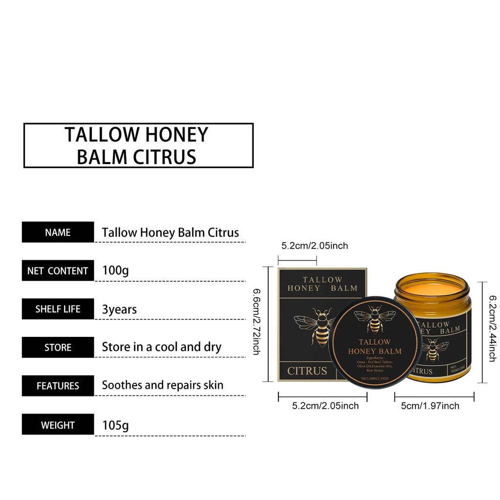 Tallow Honey Cream