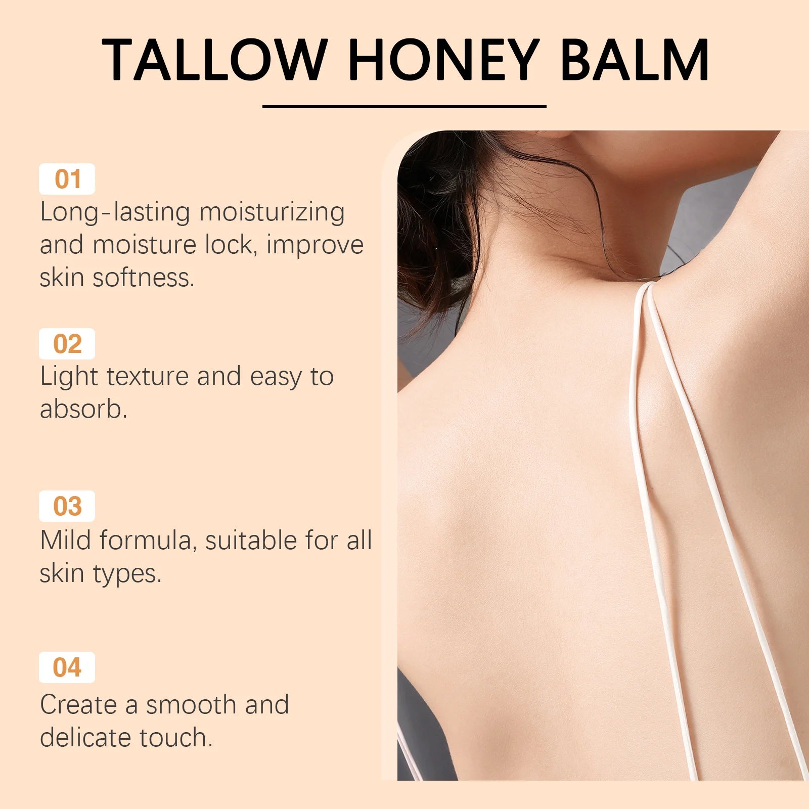 Tallow Honey Cream